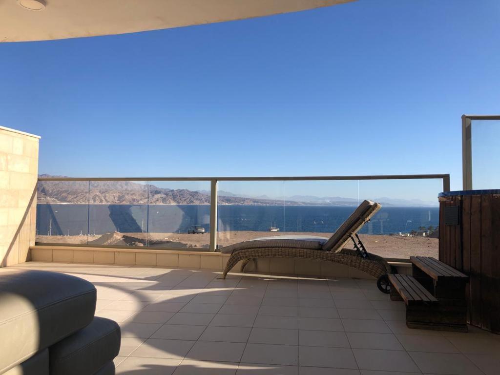 Luxury Exclusive Top Class Apartment On The Sea With Best Sea View And Jacuzzi רק למשפחות !!!! Eilat Extérieur photo